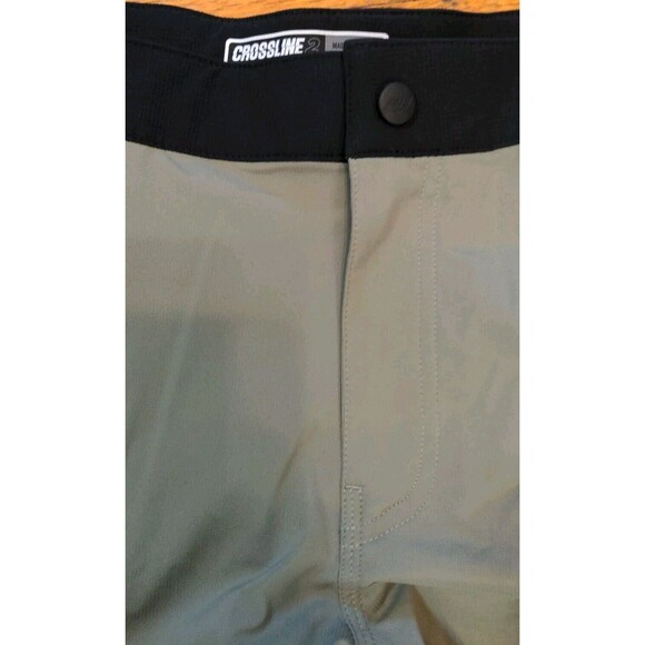 Brand New Fasthouse Men's Crossline 2 Mountain Bike Shorts Green/Black Sz 30 NWT - Picture 8 of 14